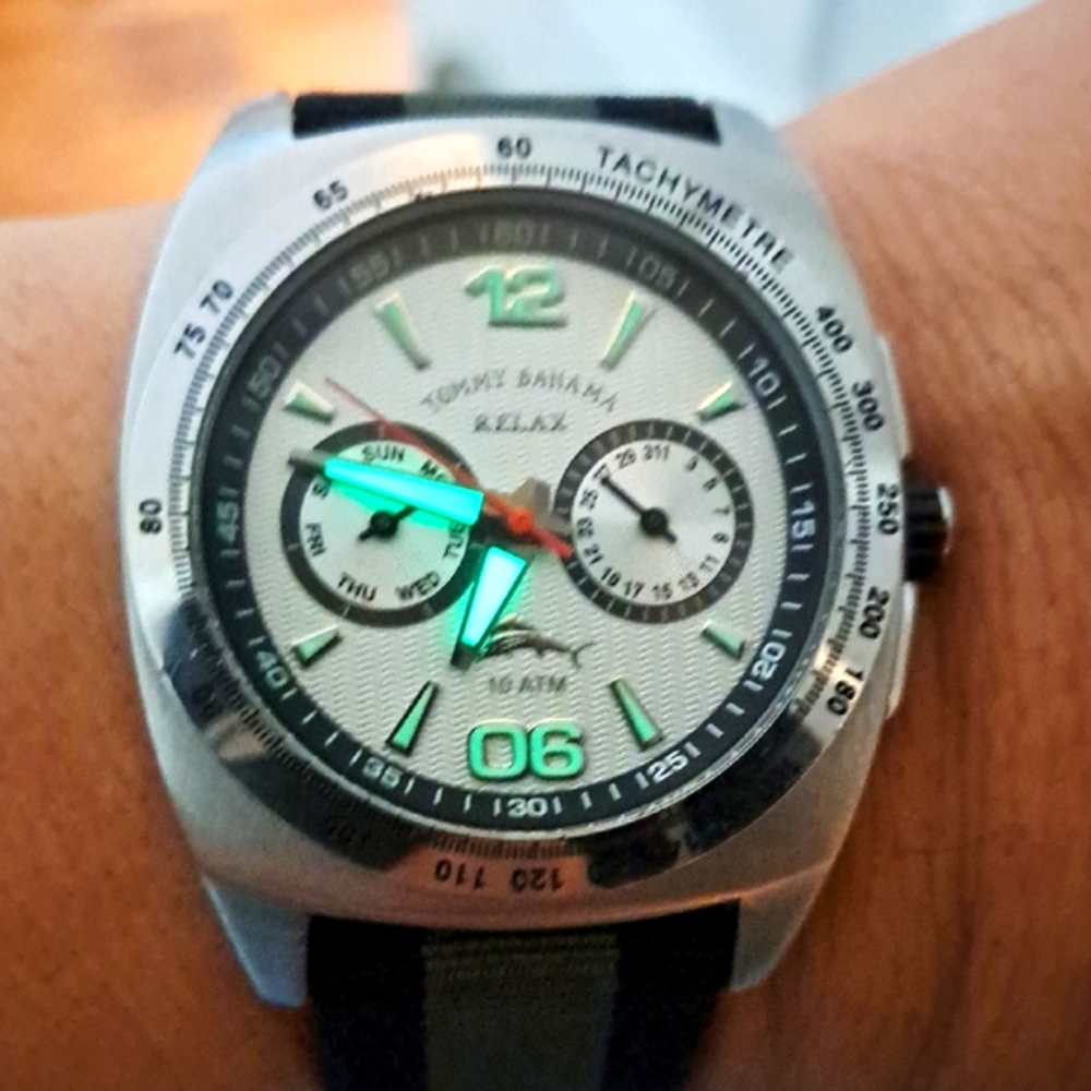 Tommy Bahama Men's Tachymeter Watch